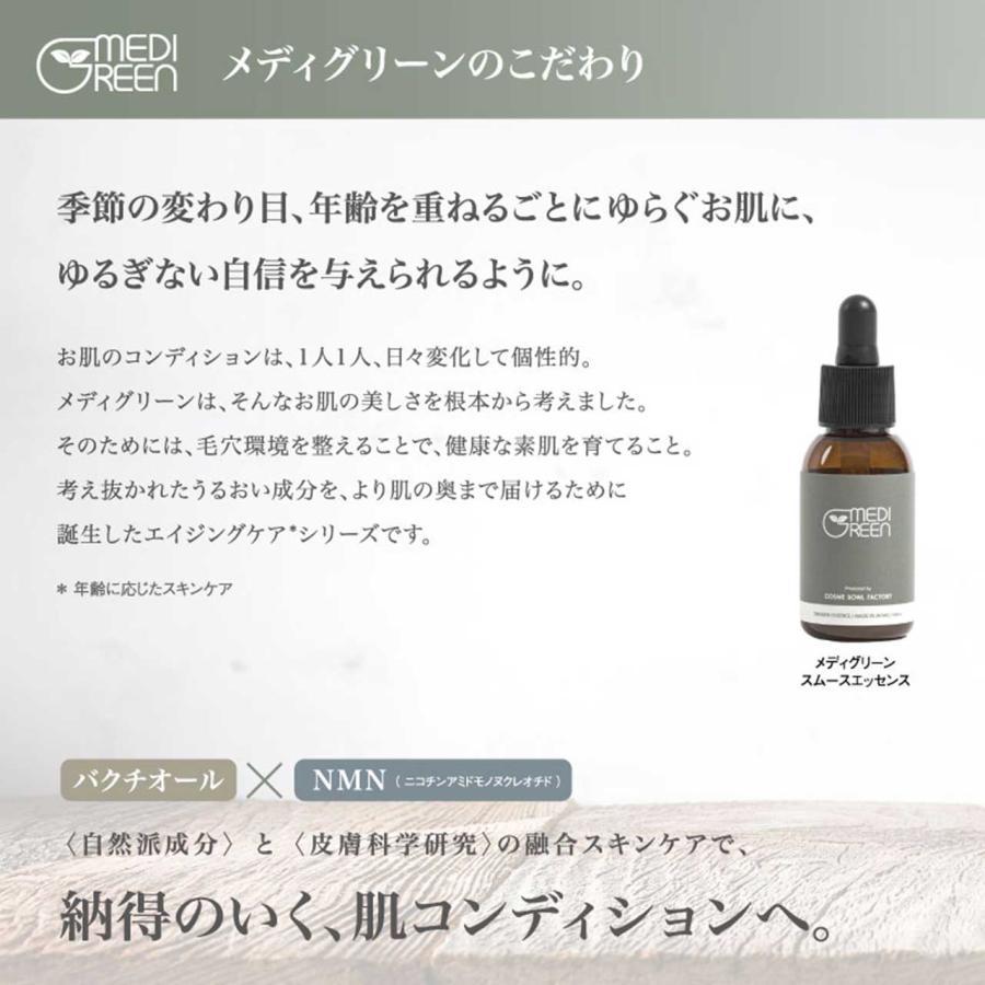 MEDIGREEN 爆買 NMN 植物性レチノール配合 ジェンダーレススキンケア