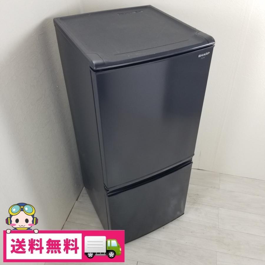 SHARP（シャープ） 中古 137L 2ドア冷蔵庫 「どっちもヒンジ」 SJ-14S
