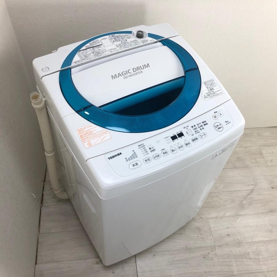 TOSHIBA（東芝） 中古 洗濯機 8.0kg マジックドラム AW-D835-L