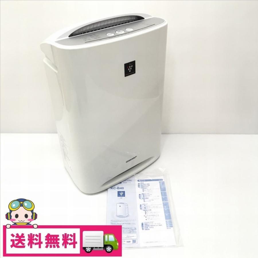 SHARP（シャープ） 中古 加湿空気清浄機 プラズマクラスター KC-B40-W