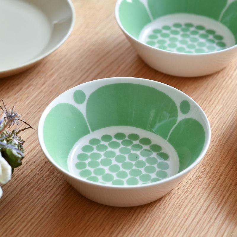 ARABIA（アラビア） ボウル 17cm スンヌンタイ ライトグリーン ARABIA