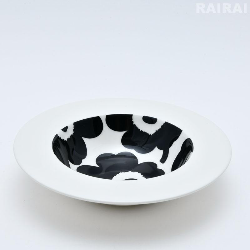 marimekko（マリメッコ） ディーププレート 20cm ウニッコ ブラック