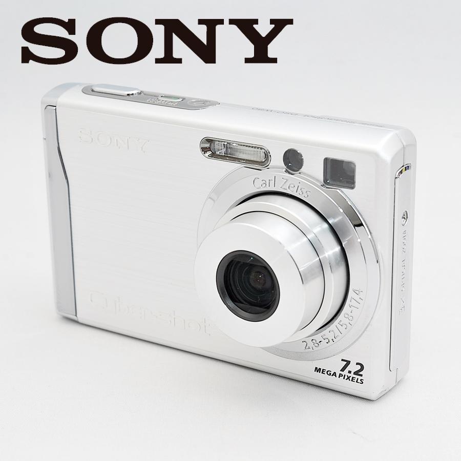 サイバーショット ソニー SONY DSC-W80 シルバー 光学3倍ズームレンズ