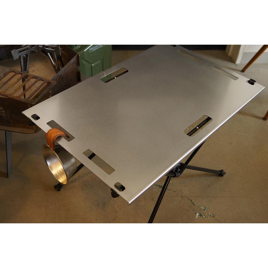 Helinox Home(ヘリノックス）テーブルM.ワン用ステンレス天板