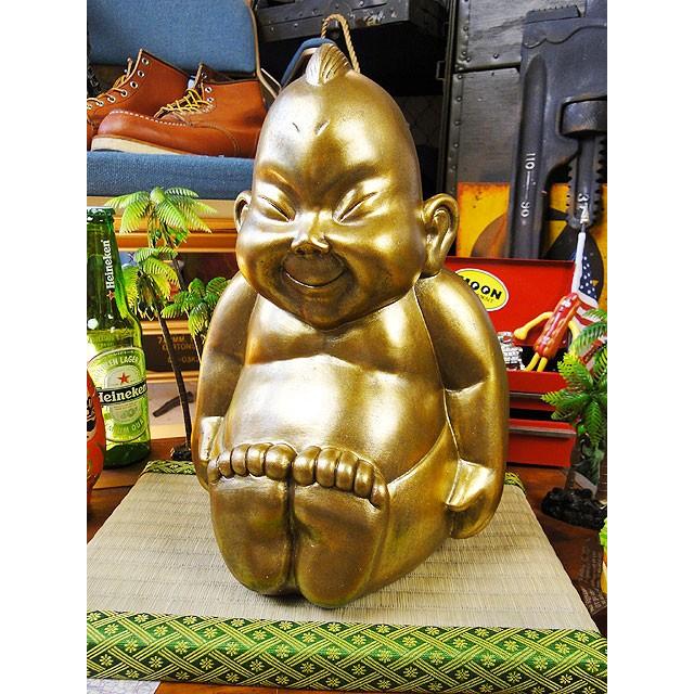 大阪名物ビリケンさんの縁起のええ置物 （Lサイズ） ※ミニ畳は別売です