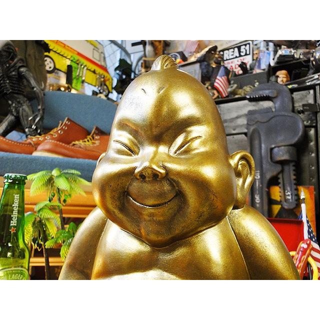 大阪名物ビリケンさんの縁起のええ置物 （Lサイズ） ※ミニ畳は別売です