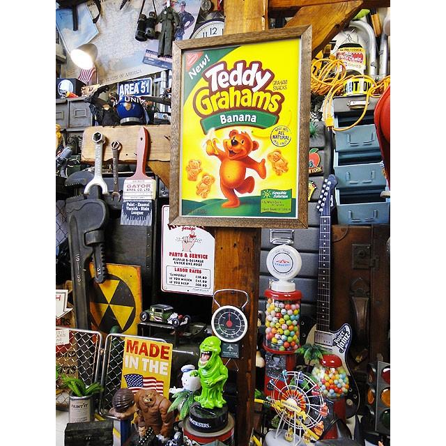 ポスターフレーム （テディグラハム/ダンシング） ポスター＆木製