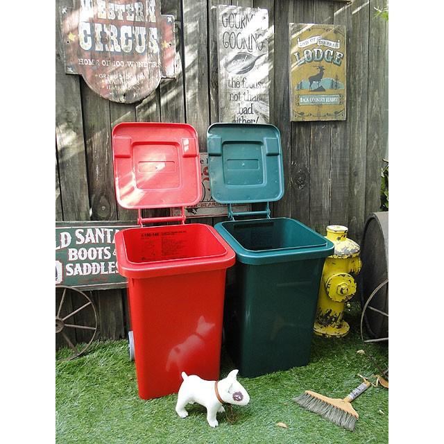 DULTON（ダルトン） プラスチックトラッシュカン 45Lサイズ （グリーン