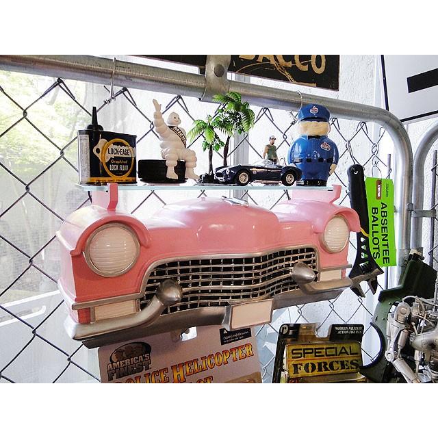 ピンクキャデラック カーシェルフ Sサイズ アメリカ雑貨 アメリカン