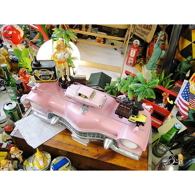 ピンクキャデラック カーシェルフ Sサイズ アメリカ雑貨 アメリカン