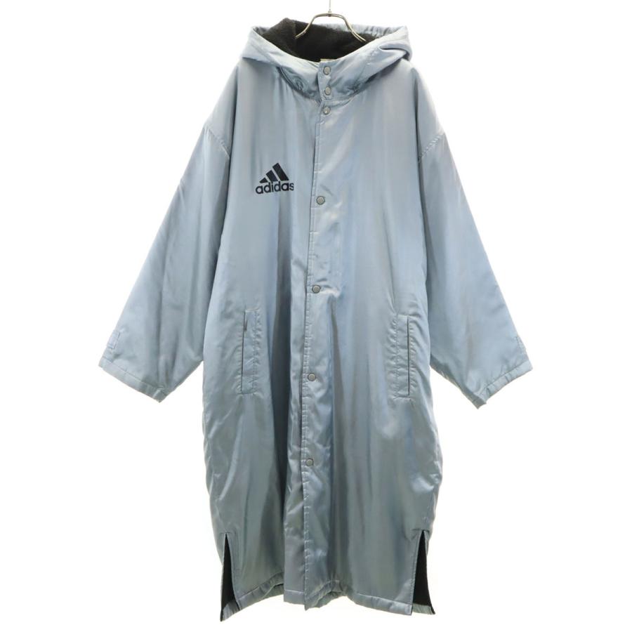 adidas（アディダス） 90s オールド ベンチコート L-O シルバー