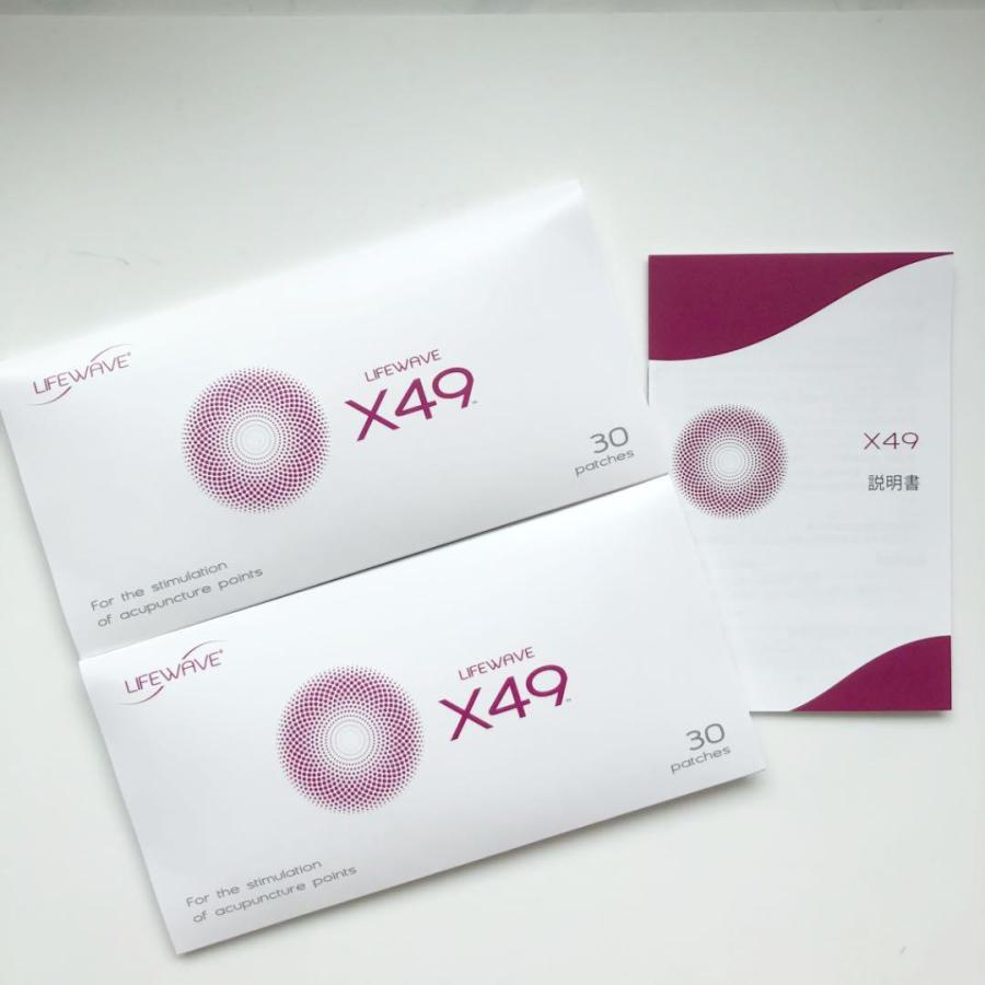 エックスフォーティナイン ライフウェーブ X49 パッチシール 30枚 説明