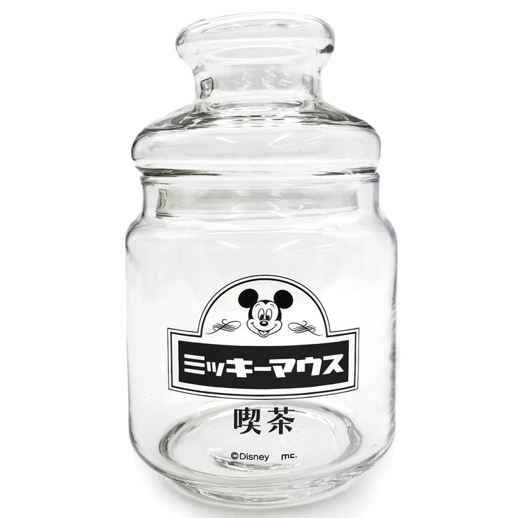 ミッキー ガラスキャニスター 946092 喫茶 保存瓶 ミッキーマウス