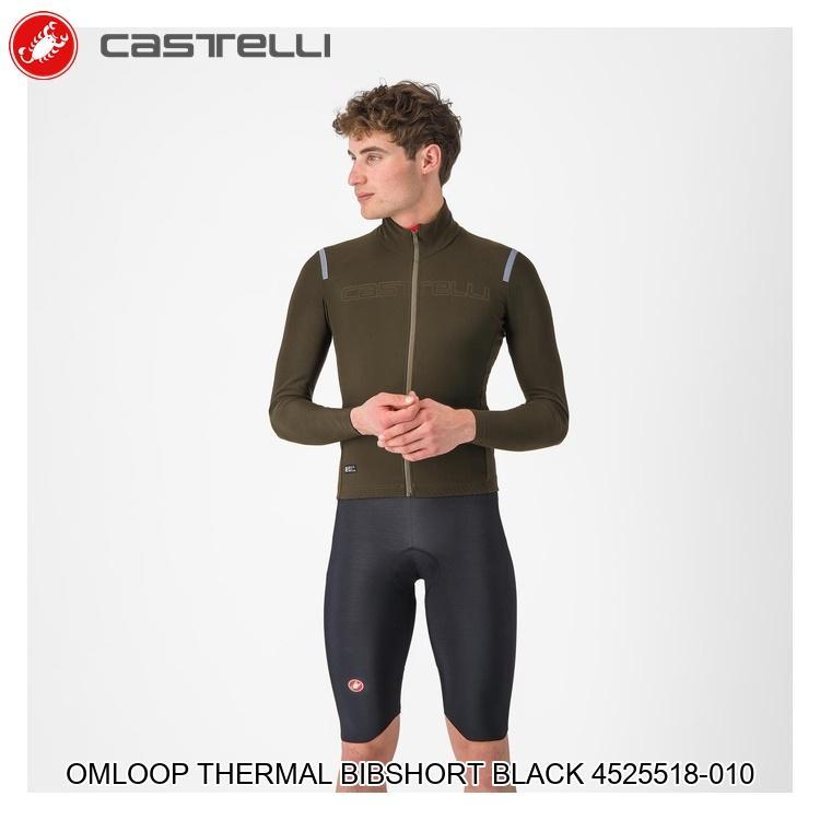 Castelli（カステリ） OMLOOP THERMAL BIBSHORT BLACK 4525518-010