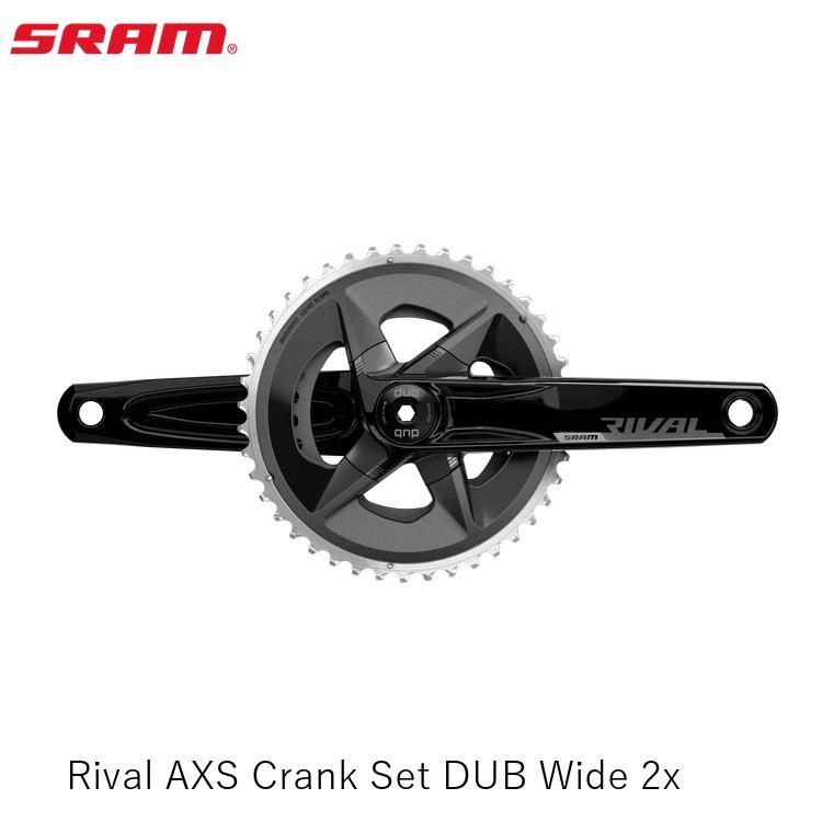 SRAM スラム Rival AXS Crank Set DUB Wide 2x 自転車 クランクセット