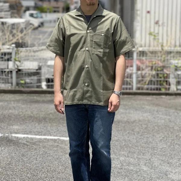 WAREHOUSE（ウエアハウス） 3091 S/S OPEN COLLAR SHIRTS オープン