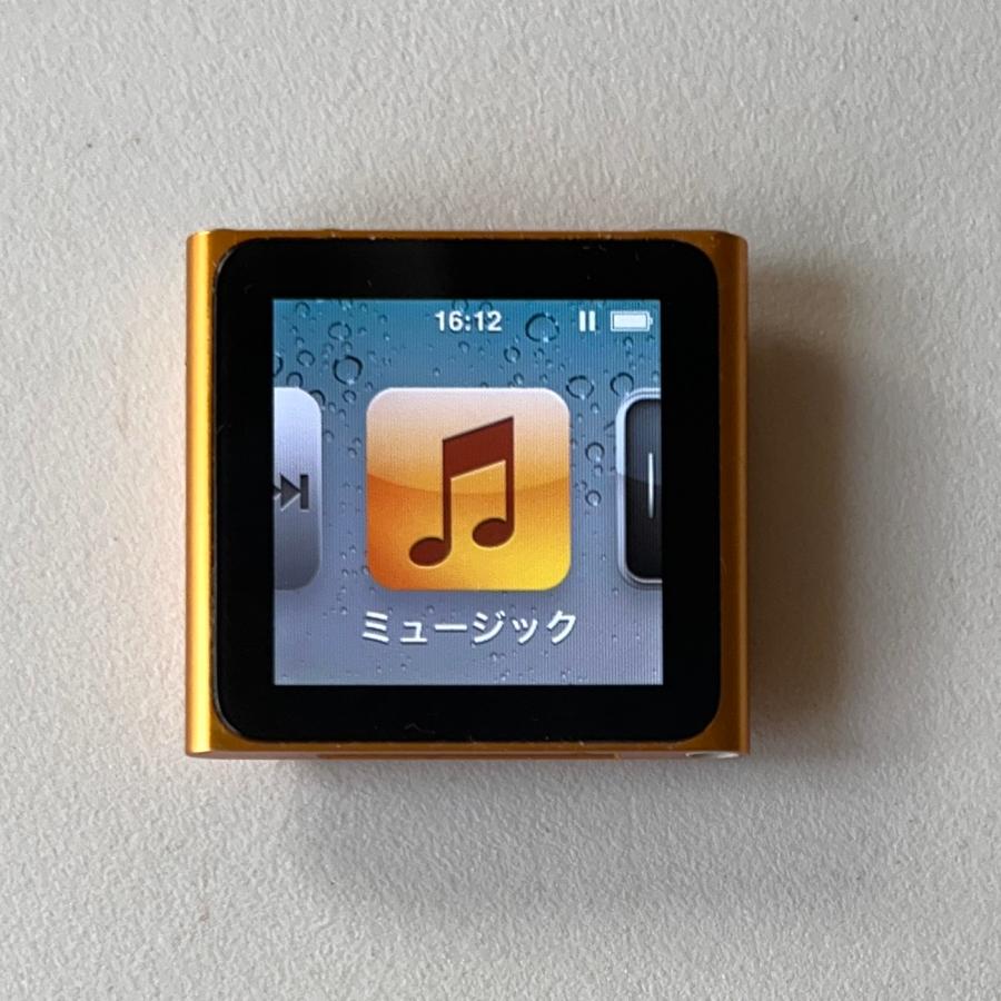 iPod nano Apple 第6世代（16GB）オレンジ：MC697J/A : Centro - 通販