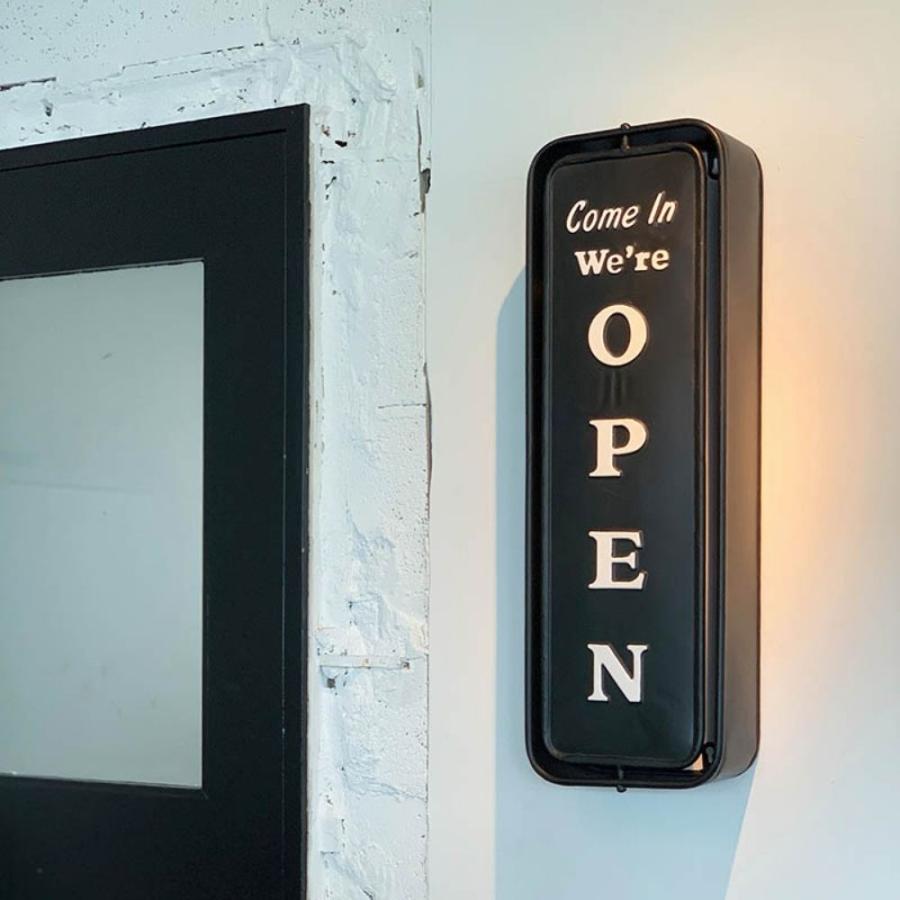 DULTON（ダルトン） 看板 サイン 開店 営業看板 回転 サイン 壁