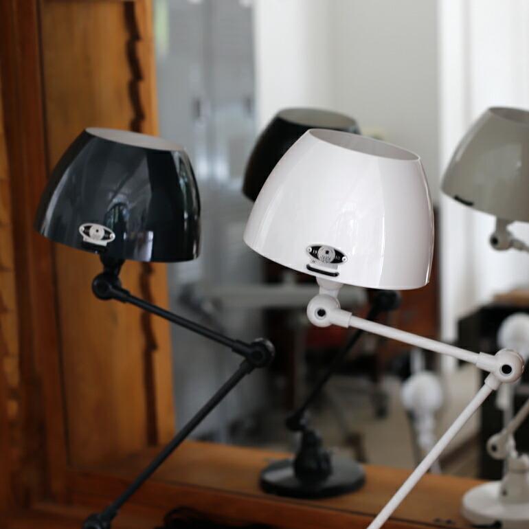 ジェルデ JIELDE デスクランプ アイクラーカーブ ホワイト 卓上ライト