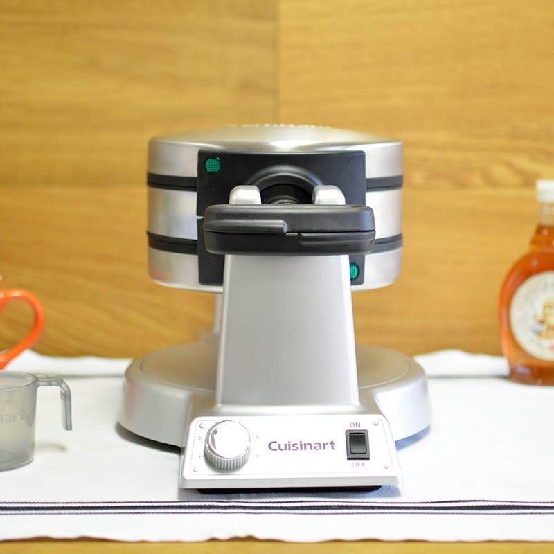 家庭用 クイジナート フリップ式 ダブルワッフルメーカー 上下2枚焼