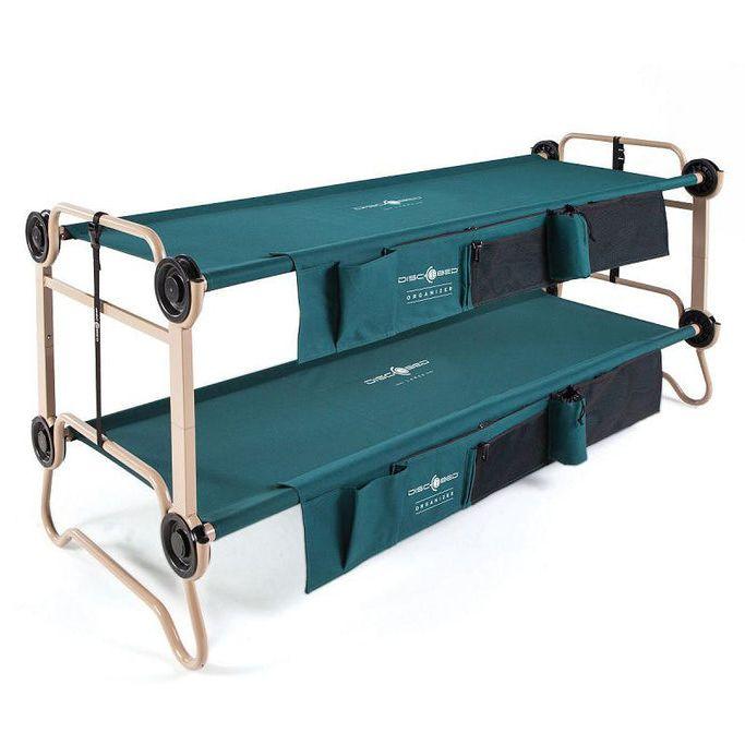 折りたたみ ベッド 2段 ラージサイズ ベンチ 227kgまで キャンプ