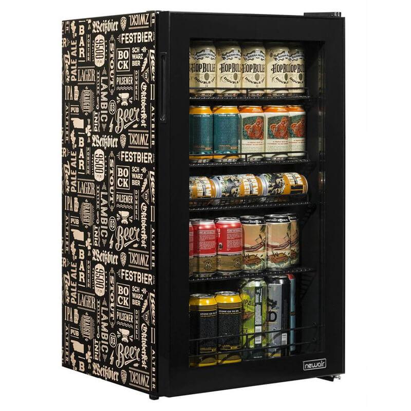 冷蔵庫 ミニバー ガラスドア おしゃれ かっこいい オフィス 事務所