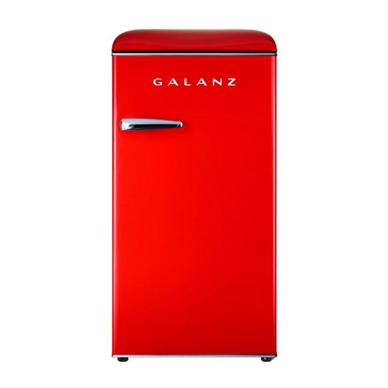 冷蔵庫 冷凍庫付 1ドア 93L レトロ Galanz 3.3 cu. ft. Retro Mini