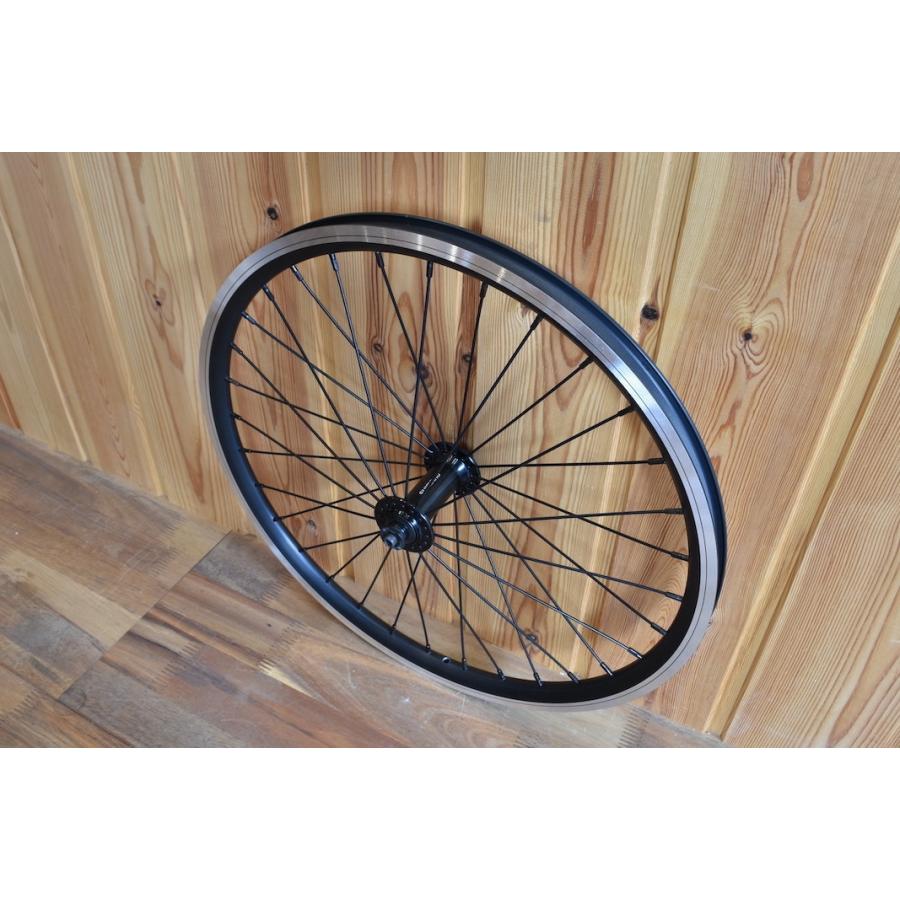 Wheel ホイール 前後セット 車輪 20インチ (406) 8/9/10段用 ブラック