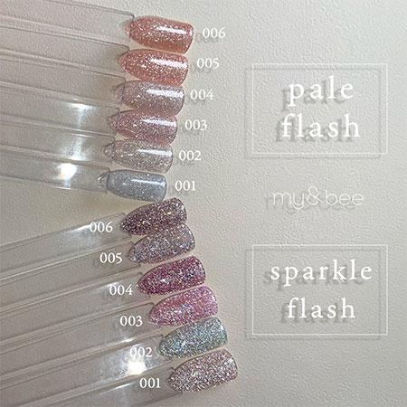 my&bee マイビー スパークルフラッシュセットA（001〜006／6色） SP
