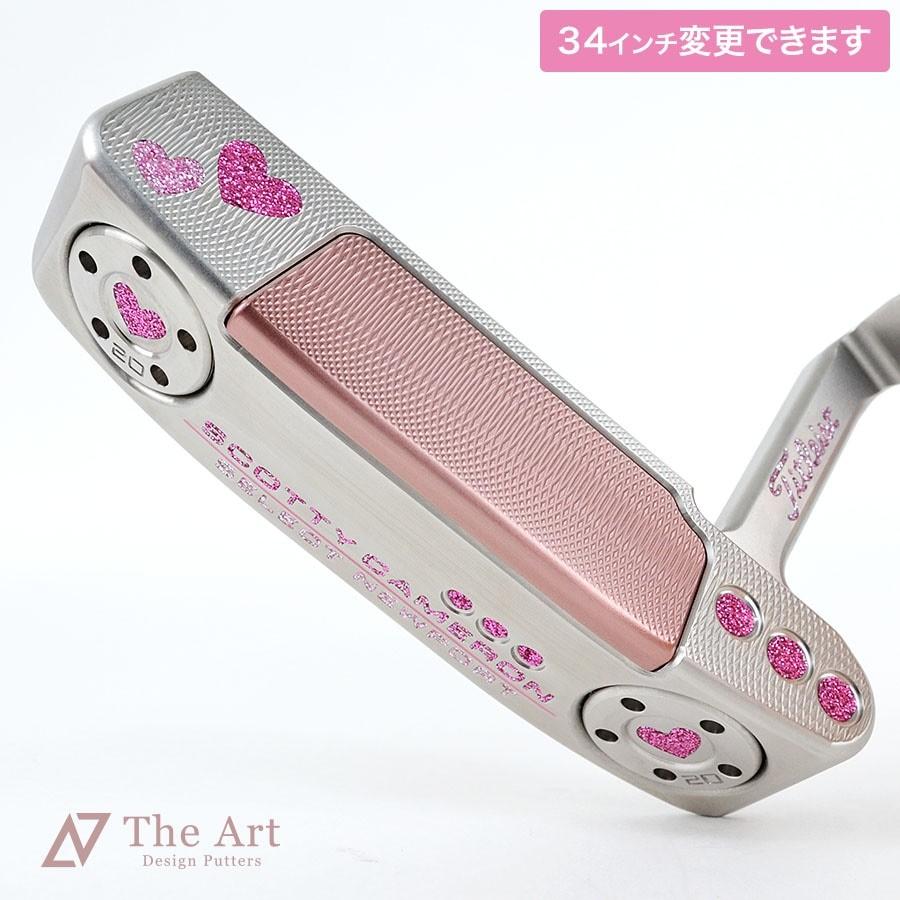 ピンクの猫スコッティキャメロン セレクトスクエアバックパター