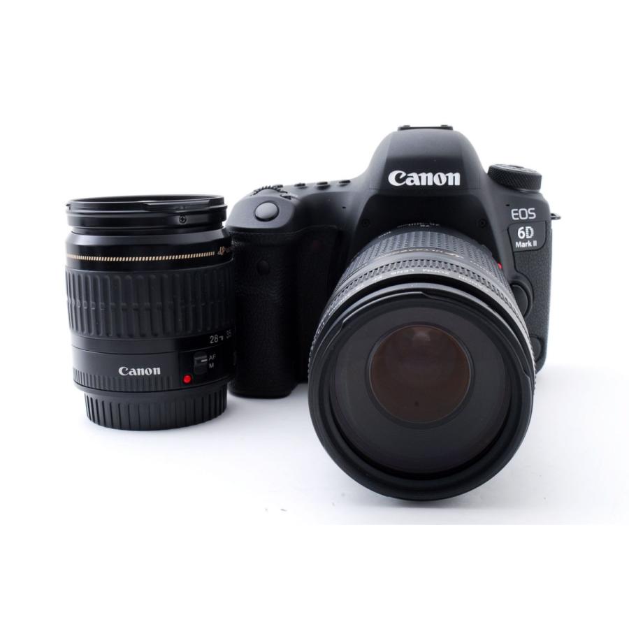キヤノン（Canon） Canon EOS 6D Mark II 標準&超望遠＆単焦点トリプル