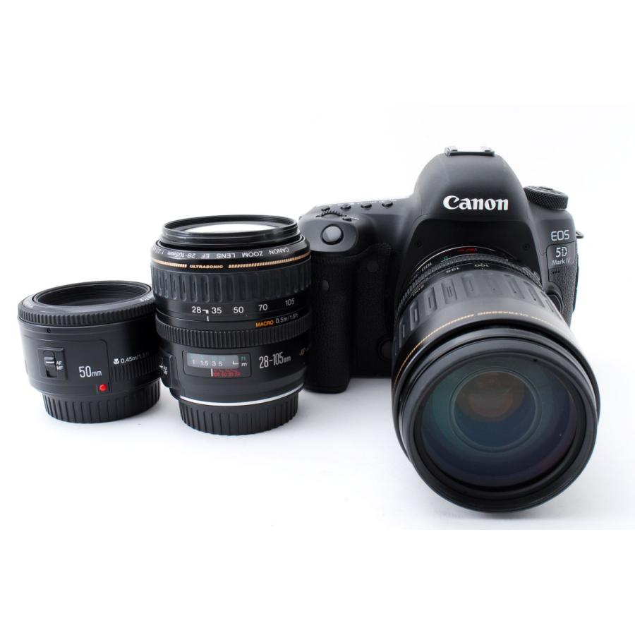 キヤノン（Canon） Canon EOS 5D Mark IV 標準&超望遠＆単焦点トリプル