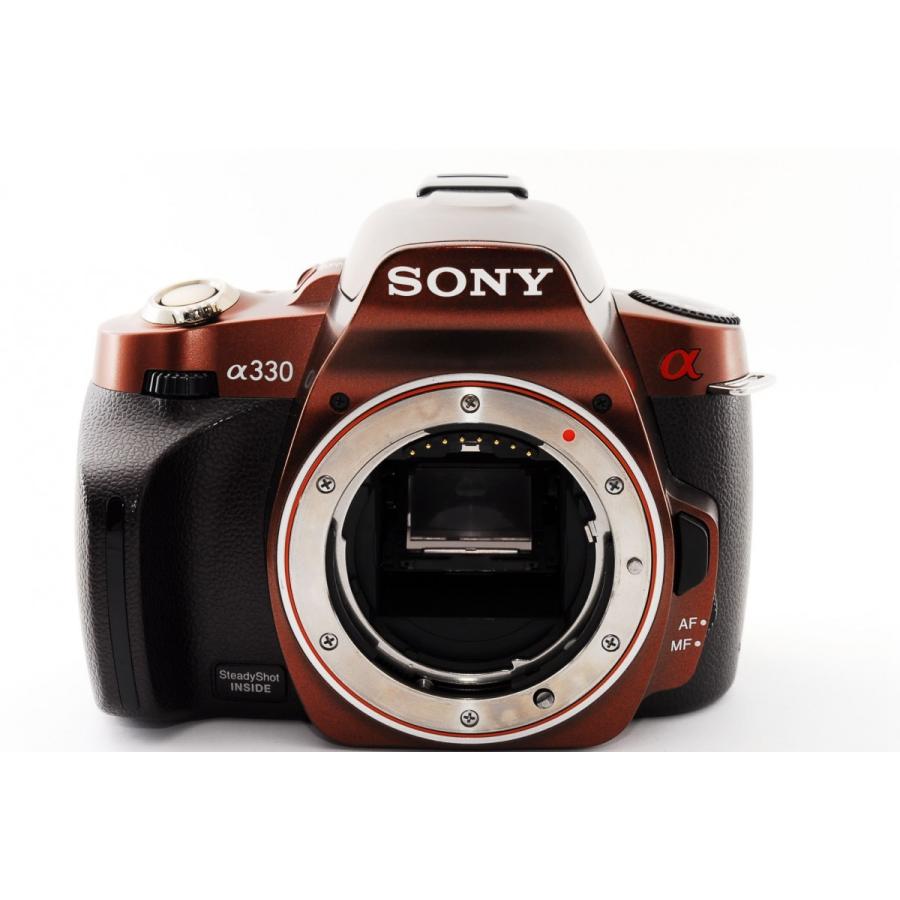 SONY（ソニー） α330 希少なブラウン 標準＆超望遠ダブルズームセット