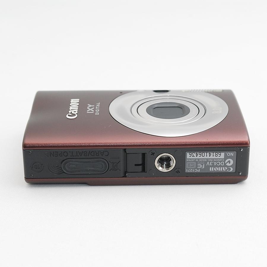 IXY キヤノン Canon DIGITAL 20 IS ブラウン ファインダー搭載 光学4倍