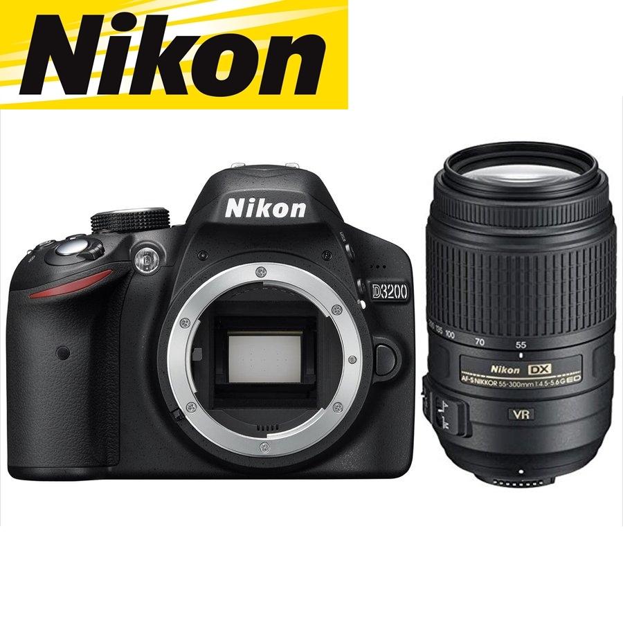 ニコンD ニコン Nikon D3200 AF-S 55-300mm VR 望遠 レンズセット