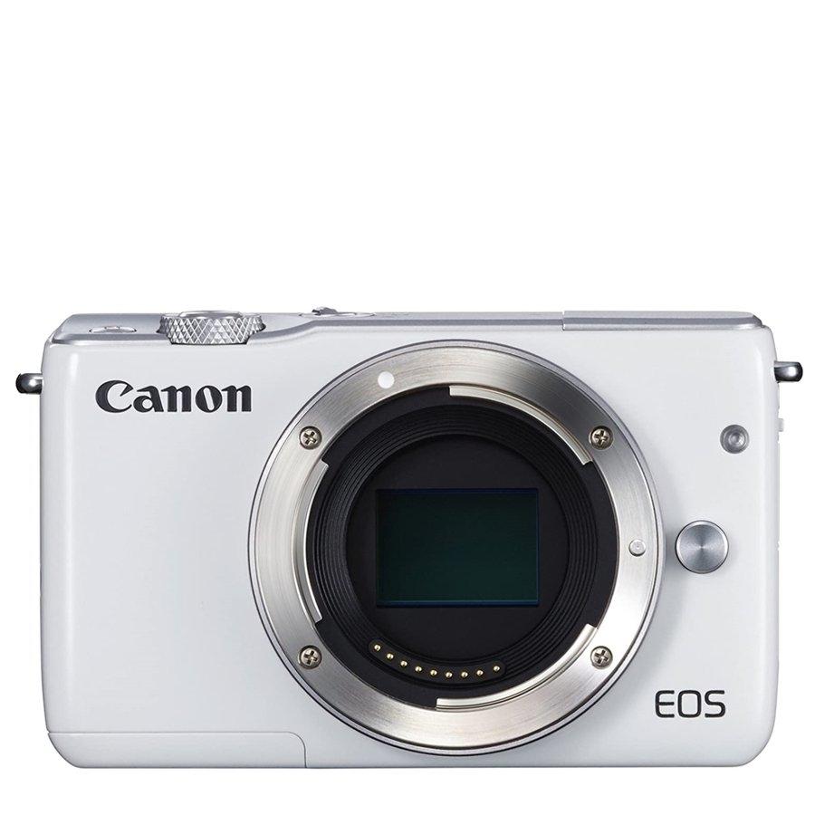 EOS キヤノン Canon M10 ボディ ホワイト ミラーレス 一眼レフ 中古