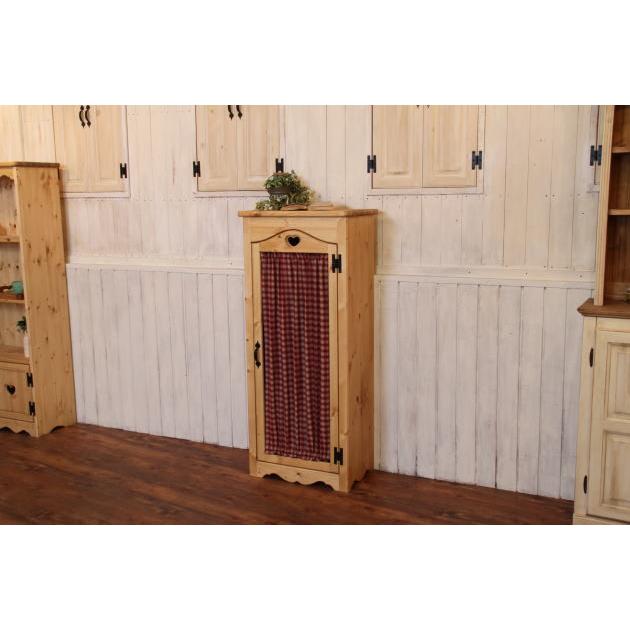 ハート 布 キャビネット L オーダーメイド カントリー家具 完成品