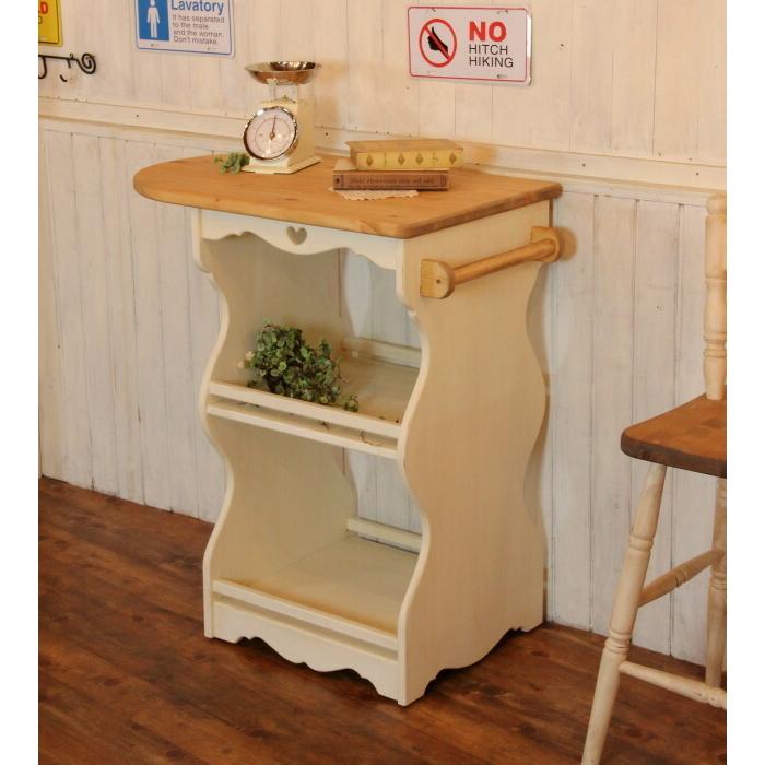 カントリー ワゴン ナチュラル NC キャスター付き オーダー家具 選べる