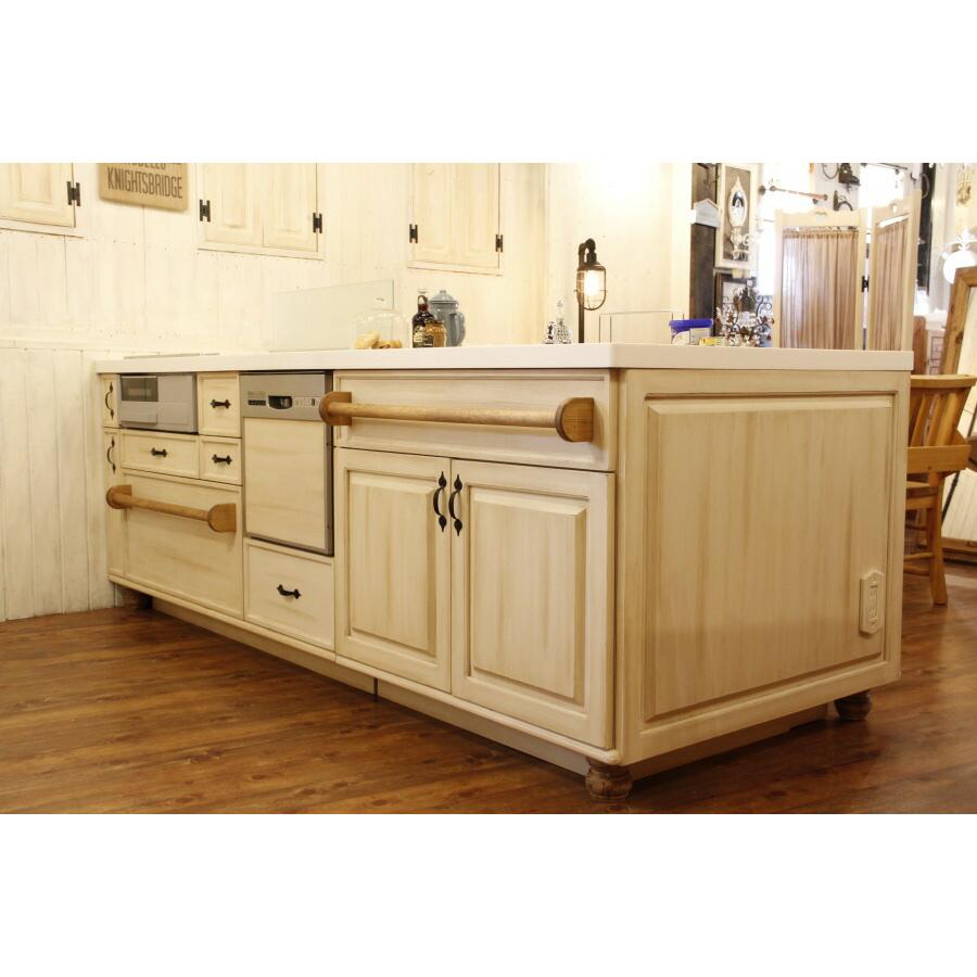 カントリー キッチン 50 W2435 アイランド型 対面型 カウンター