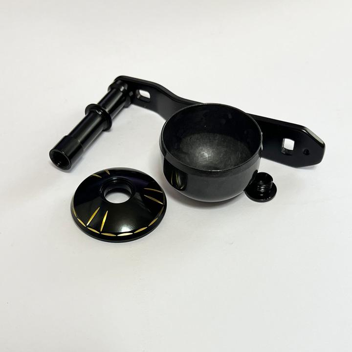 パワーハンドル ジギングハンドル アブガルシア シマノ穴径5*8mm：電動