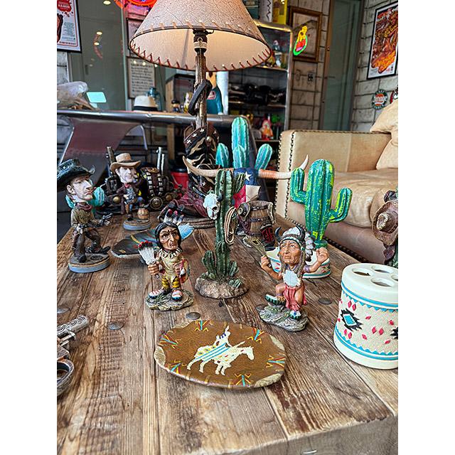 ネイティブアメリカン レザーソープディッシュ □ アメリカ雑貨