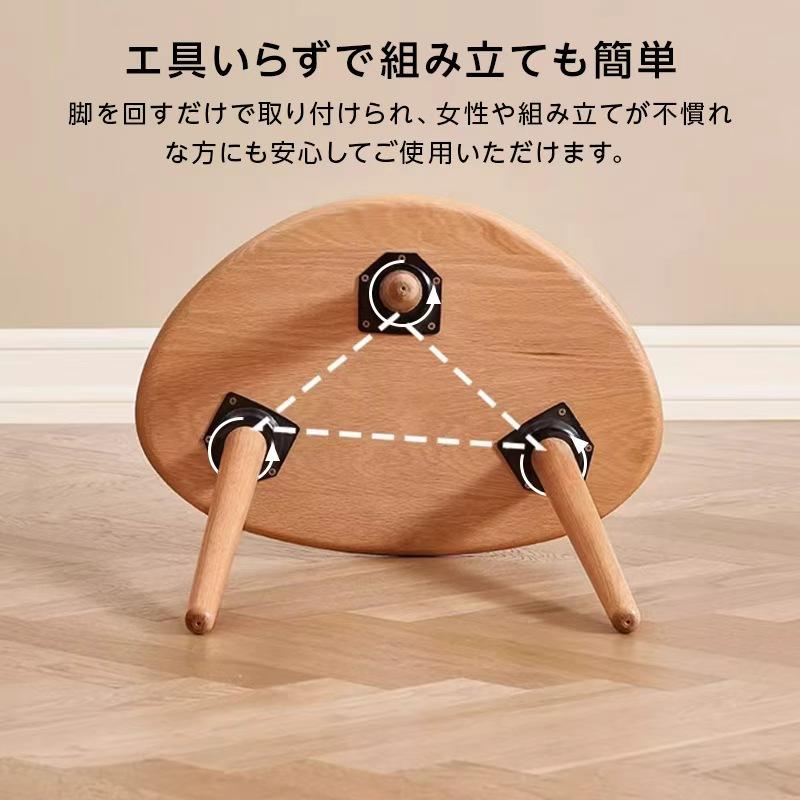 ネストテーブル 丸型 2個セット 幅50cm 65cm ツインテーブル サイド