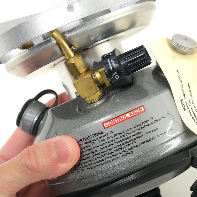 US（米軍放出品）Coleman コールマン PEAK1 Multi Fuel Stove モデル