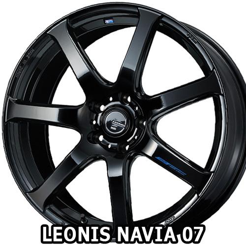 17×7.0J +47 5/100 レオニス ナヴィア07 (PBK) ウェッズ 17インチ