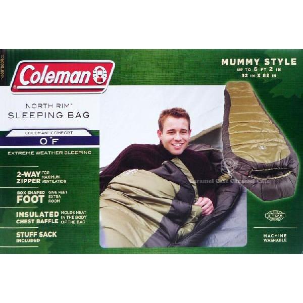 Coleman（コールマン） ノースリム マミースリーピングバッグ 大人用