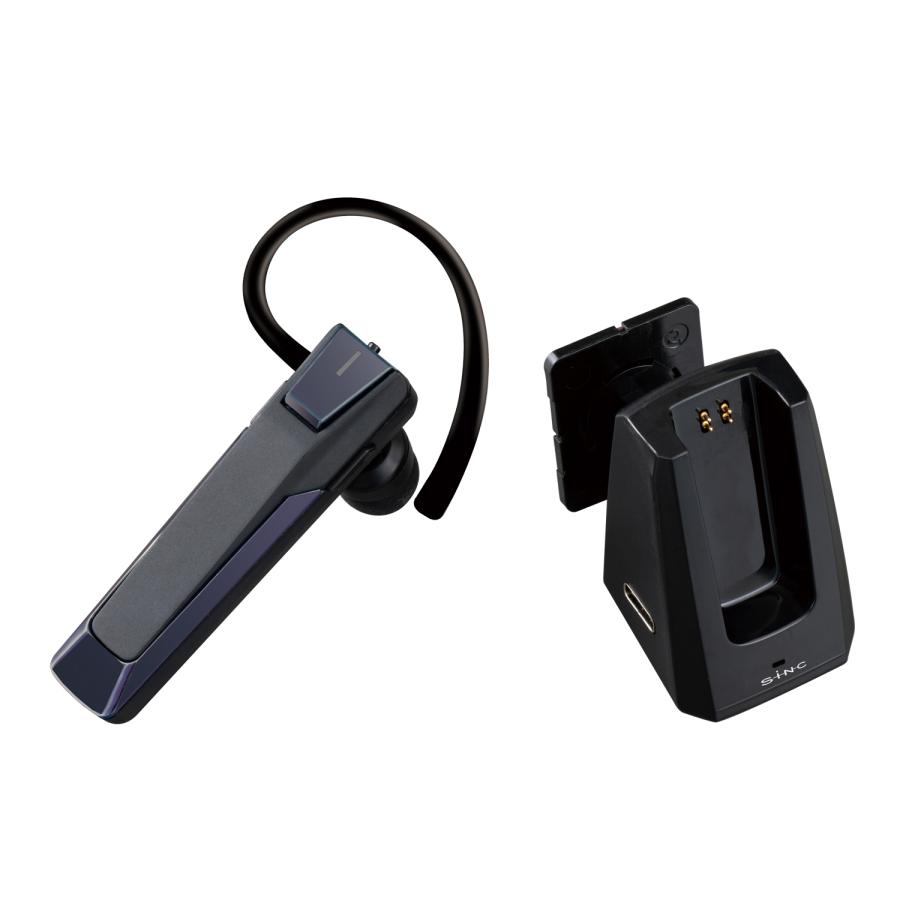 Bluetooth ワイヤレス イヤホンマイク Ver5.1 ブラック イヤーフック