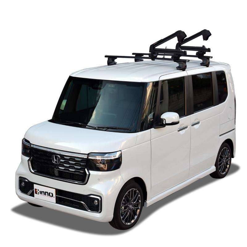 INNO ホンダ N-BOX JF5 JF6 R5.10〜 ルーフ 車種別キャリア 4点セット