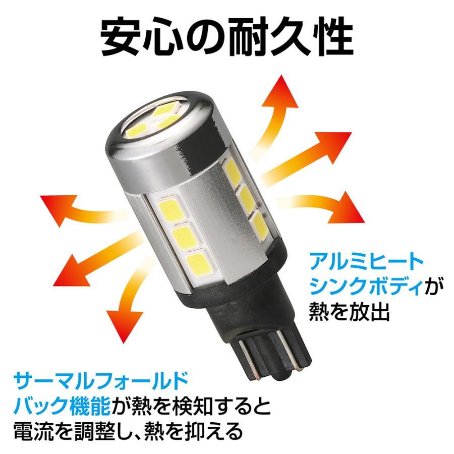 GIGA 車 LED バックライト T16 BW343 LEDバックランプ S1000 6500K