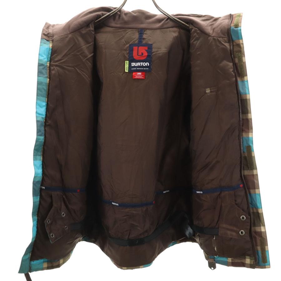 BURTON（バートン） チェック柄 スノーボード ウェア 上下セットアップ