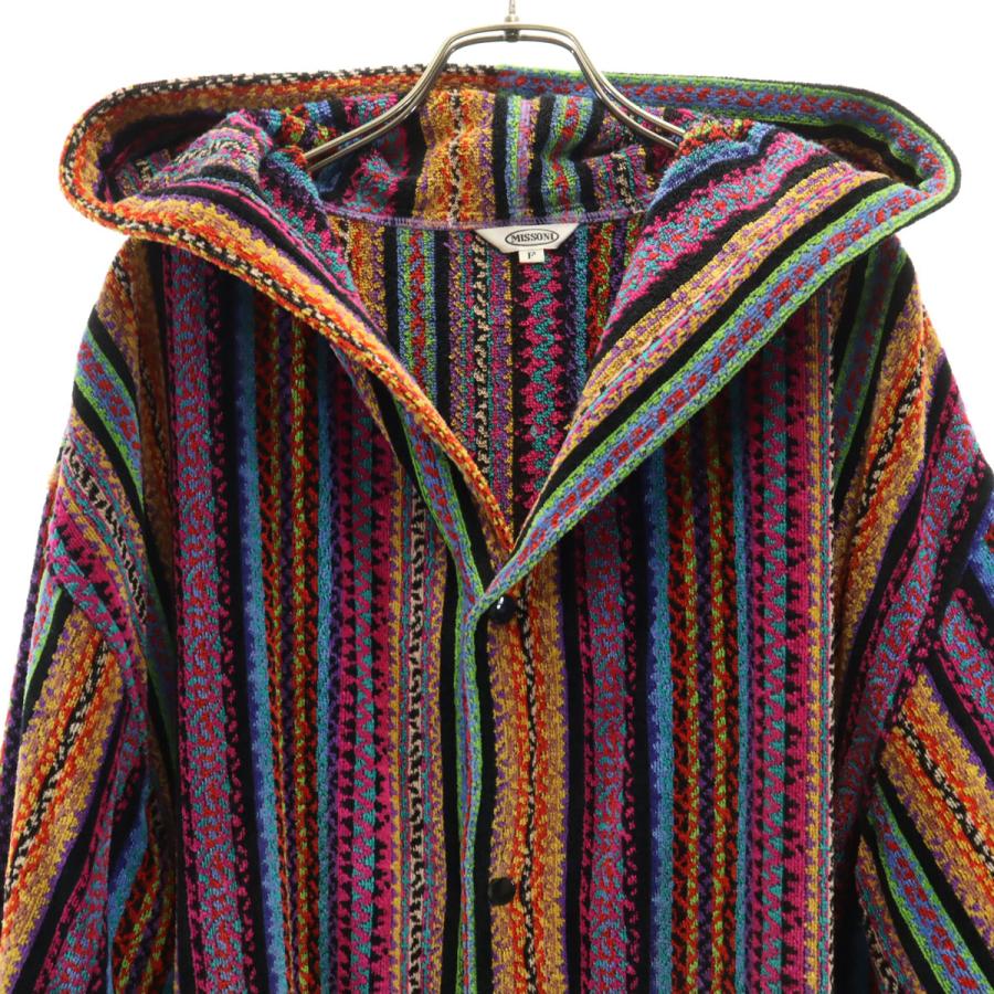 MISSONI（ミッソーニ） フード付き ガウンコート F ピンク系 メンズ